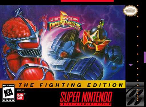 Mighty Morphin Power Rangers - The Fighting E